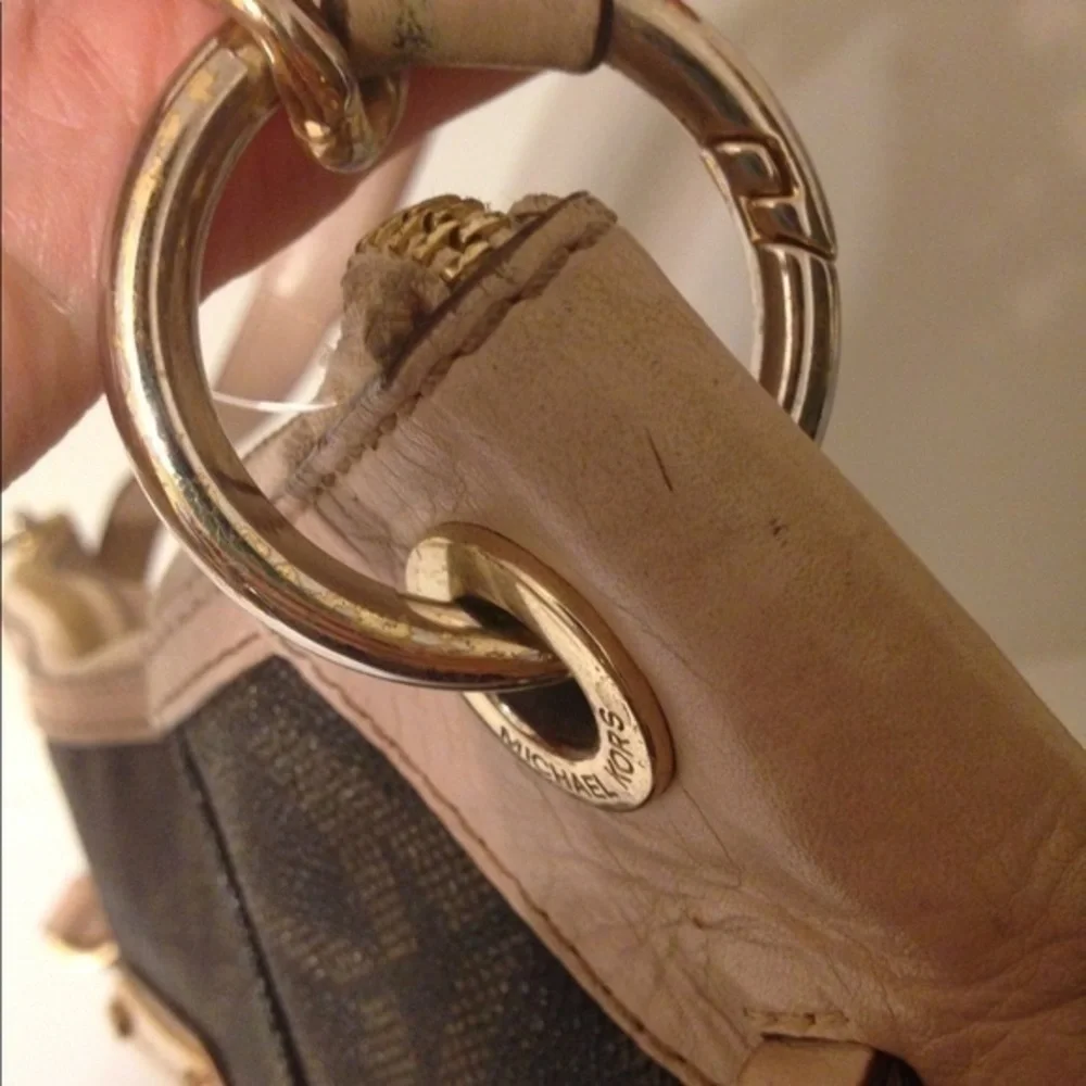 Michael Kors signature mk two way shoulder bag